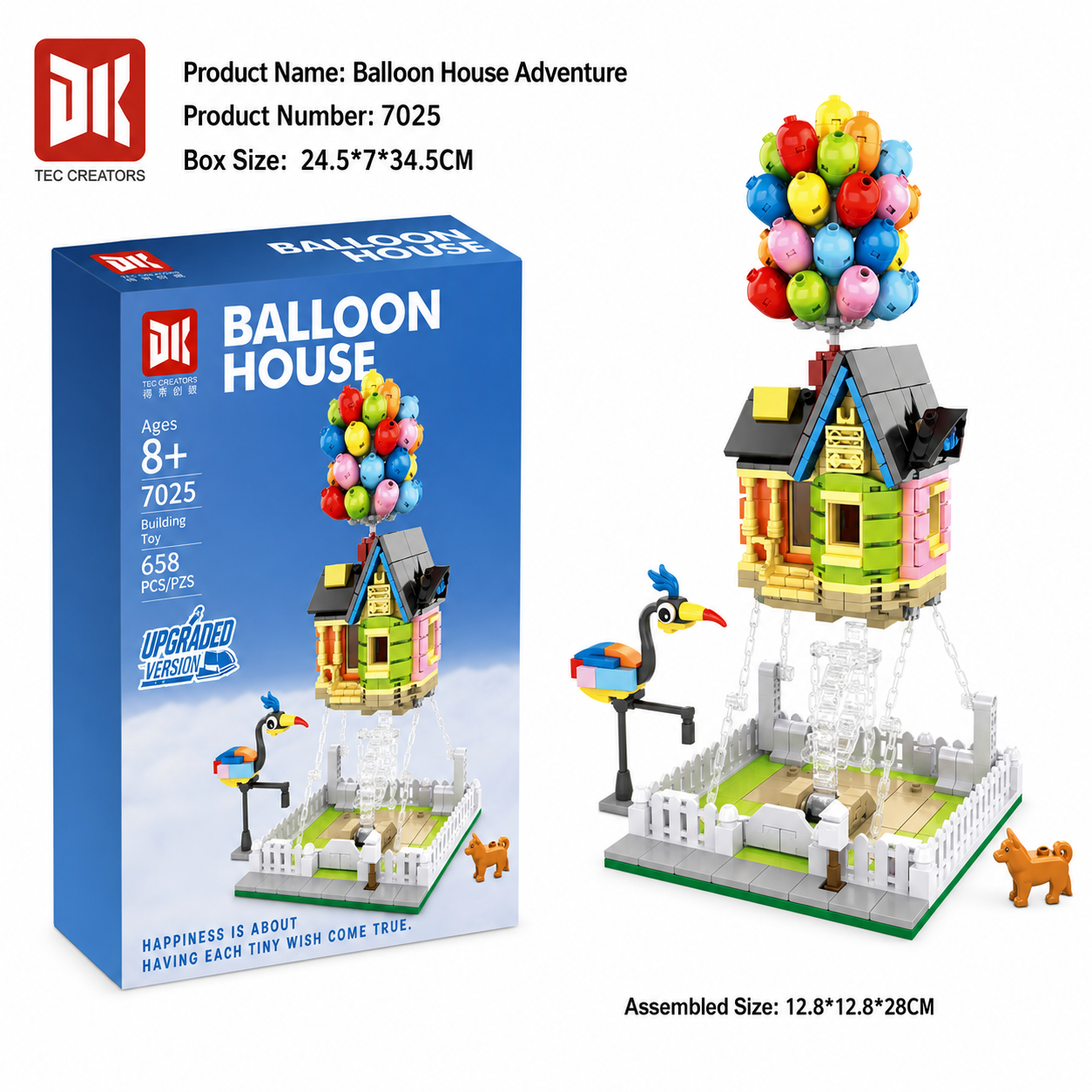 Balloon House Adventure Building Block