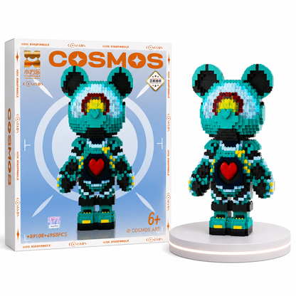 Cosmos Bear 3D Model Brick Figure Toys