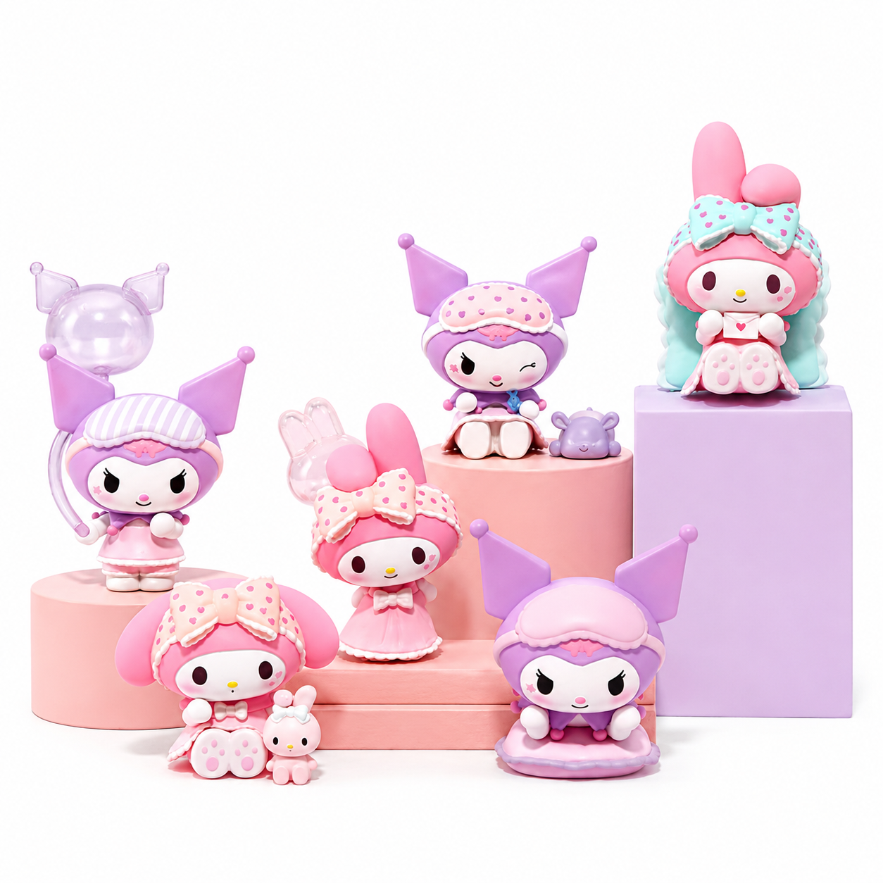 Sanrio Kuromi Melody Sweetheart Pajamas Series