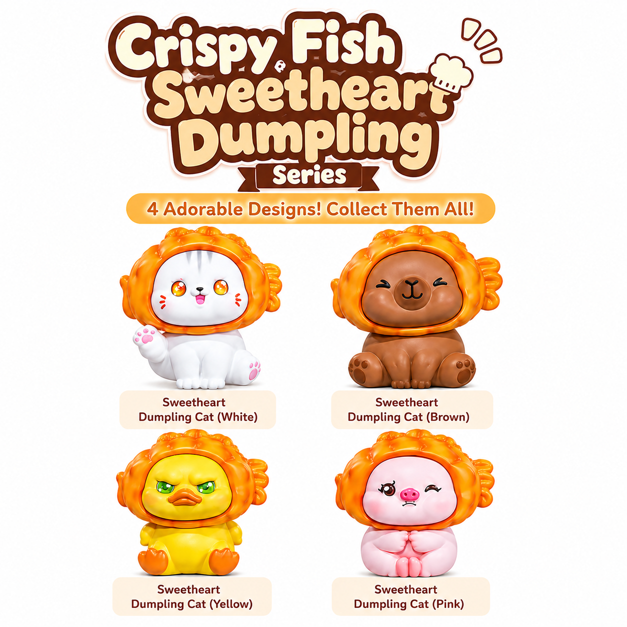 Crispy Fish – Sweetheart Dumpling Series